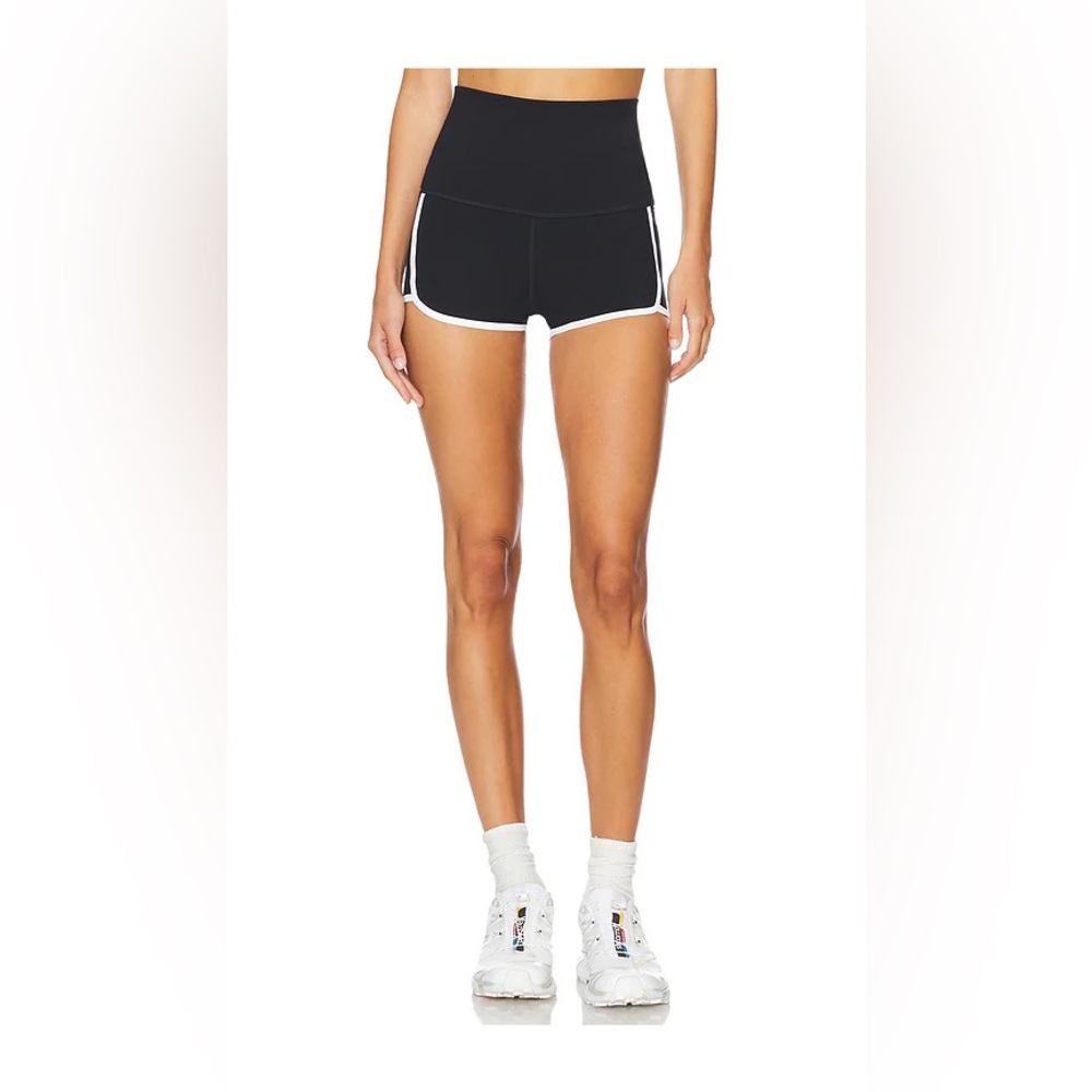 NWT FP Movement by Free People Island Time in Black combo Athletic Shorts sz xs